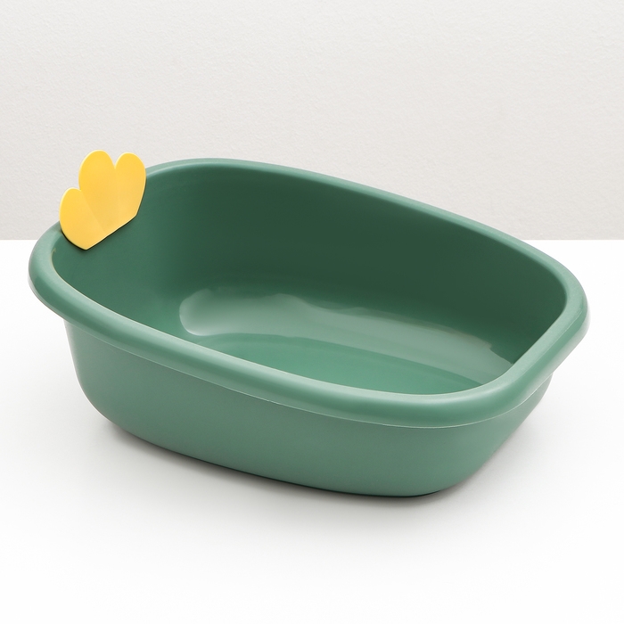 Туалет без борта 41 х 33,5 х 15,5 см, зелёный Туалет без борта 41 х 33,5 х 15,5 см, зелёный