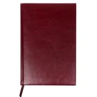 Ежедневник недатир А5 160л Небраска бордо