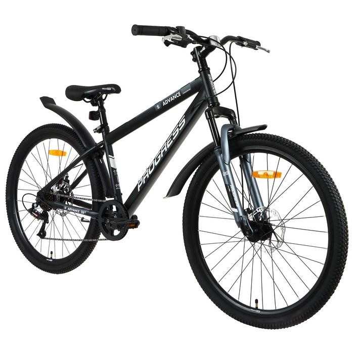Велосипед 26 Велосипед 26" PROGRESS Advance S RUS, цвет чёрный, р. 15"