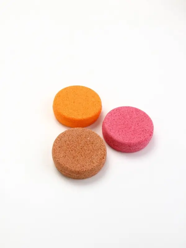 Набор бомбочек для ванны, аромат: глинтвейн, печенье и тыква, 3×100 г, Ural Lab