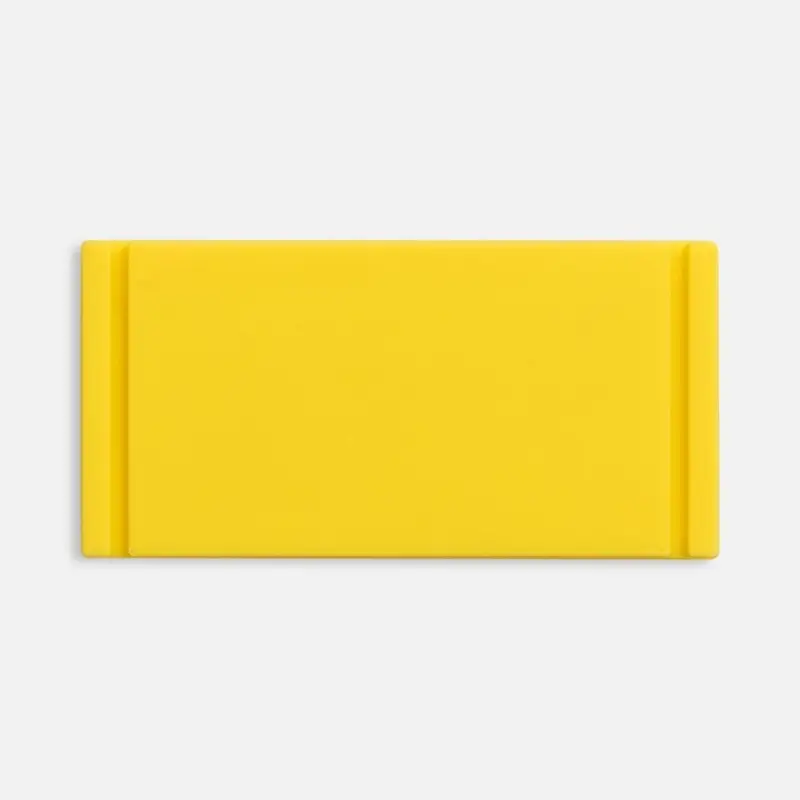 Лейбл из ПВХ Dzeta, XS, желтый