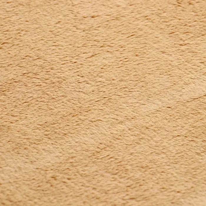 Ткань для рукоделия, мех, светло-коричневая, лоскут 50&times;50 см