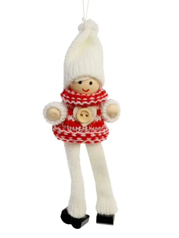 Елочная игрушка &laquo;Зимние куколки&raquo;, МИКС