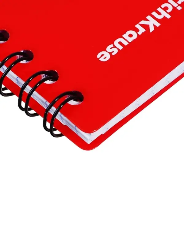 Блокнот на спирали А6, 60 листов в клетку, ErichKrause Classic, пластиковая обложка, фактура &laquo;песок&raquo;, блок офсет 100% белизна, МИКС