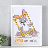 Фоторамка для картины, постера, вышивки 30х40 см (пластиковый экран)