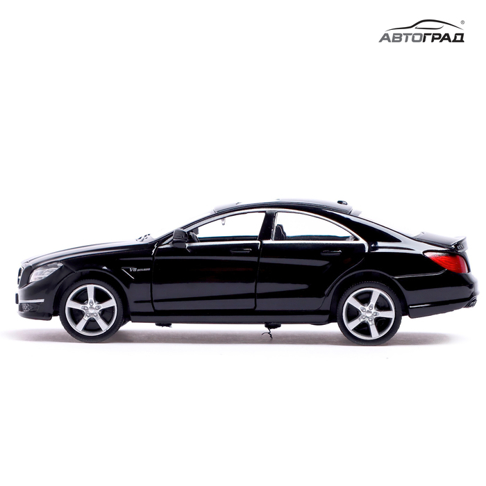 Машина металлическая MERCEDES-BENZ CLS63 AMG, 1:32, открываются двери, инерция, цвет чёрный Машина металлическая MERCEDES-BENZ CLS63 AMG, 1:32, открываются двери, инерция, цвет чёрный