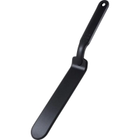 Лопатка кондитерская (черный нейлон) CUOCO 32х4 cм
