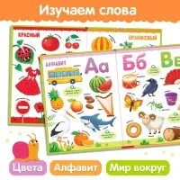Книга в твёрдом переплёте «500 первых слов. Найди и покажи», 64 стр.