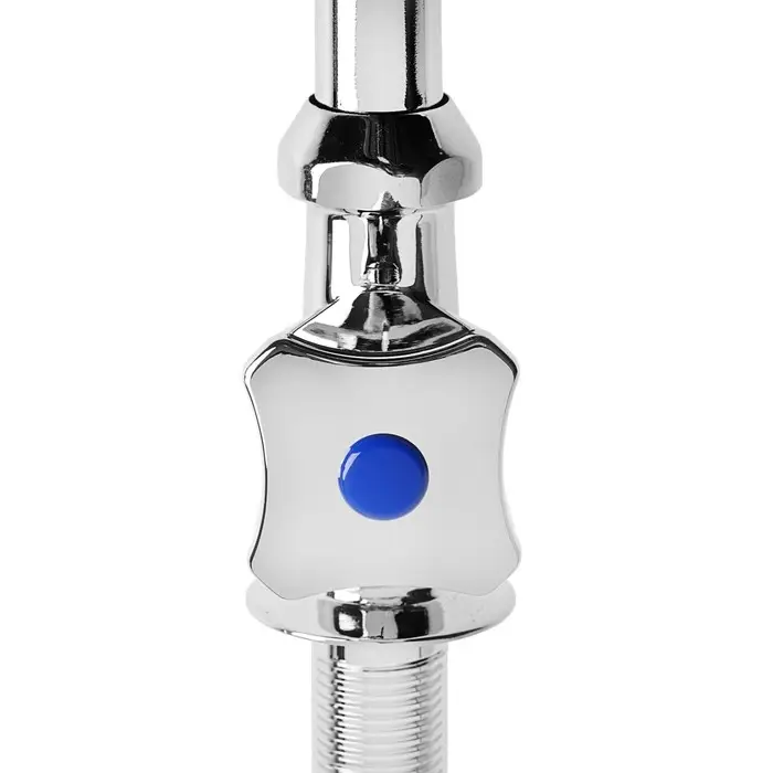 Моносмеситель ZEIN Z85, кран-букса 1/2", без подводки, хром