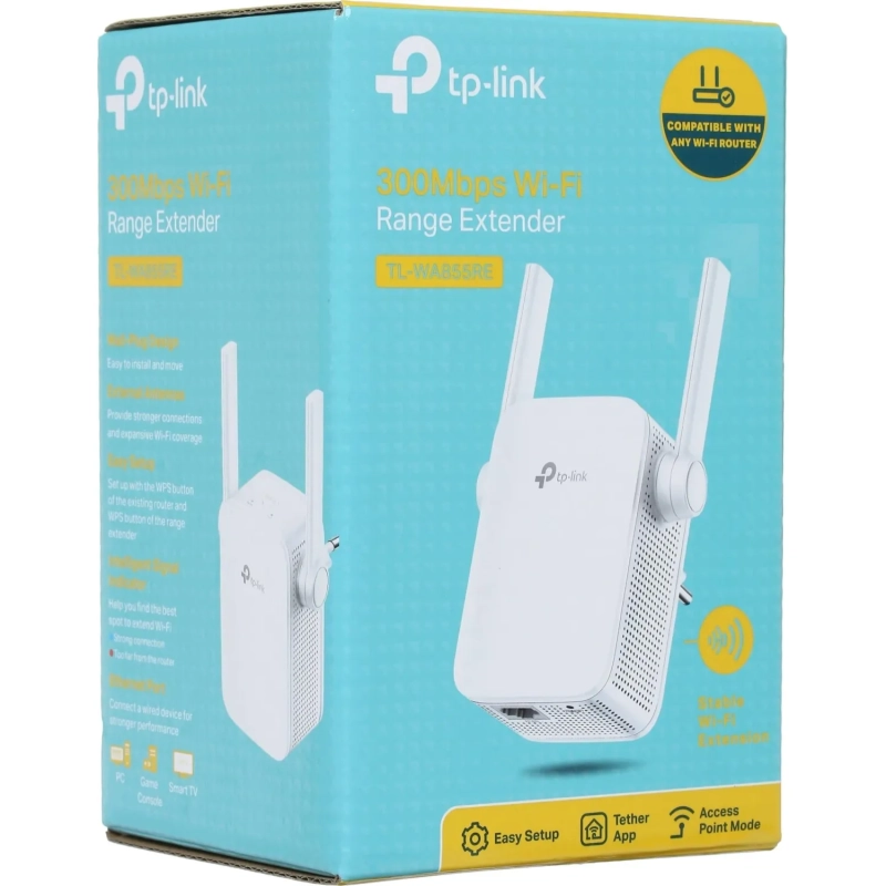 Усилитель сигнала Wi-Fi TP-Link TL-WA855RE