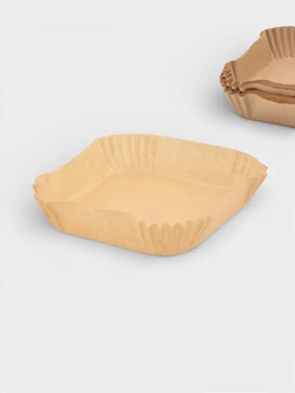 Форма для запекания и аэрогриля Доляна, набор 100 шт., пергамент, 16&times;4.5 см, бежевая