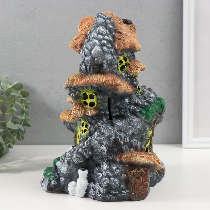 Копилка Копилка "Домик садовых троллей" 25х20х18 см