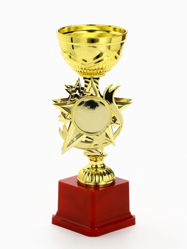Кубок 190, наградная фигура, золото, подставка пластик, 22,5 х 9 х 7.5 см Кубок 190, наградная фигура, золото, подставка пластик, 22,5 х 9 х 7.5 см