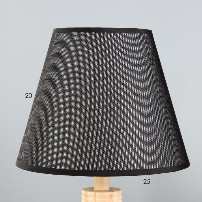 Настольная лампа Настольная лампа "Аютаж" E27 40Вт черный 25х25х42,5 см RISALUX