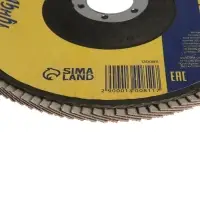 Круг лепестковый торцевой ТУНДРА, 150&times;22 мм, Р100