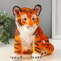 Копилка "Тигр сидячий" оранжево-коричневый 23х15,5х23 см Копилка "Тигр сидячий" оранжево-коричневый 23х15,5х23 см