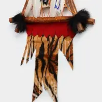 Панно &laquo;Вождь&raquo;, 30&times;3&times;60 см