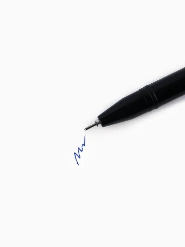 Ручка шариковая, синяя паста 0.5 мм с подвеской автомат пластик &laquo;Для настоящего героя&raquo;