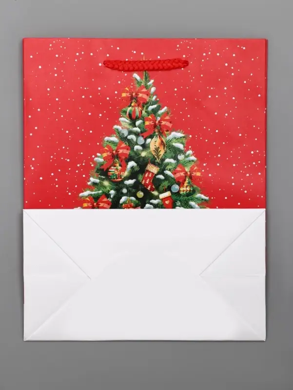 Пакет подарочный новогодний ламинированный, «Новогодний шар» , 18×10×22.3 см Пакет подарочный новогодний ламинированный, «Новогодний шар» , 18×10×22.3 см