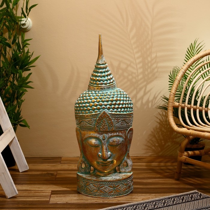 Сувенир "Голова Будды" албезия 75 см