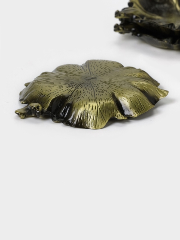 Подставка для чашек и благовоний для чайной церемонии, набор 3 штуки, 9.8 х 8.6 х 1.2 см