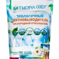 ТЫСЯЧА ОЗЁР Кислородный отбеливатель-пятновыводитель с энзимами, 800 г