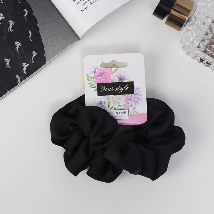 Резинка для волос Резинка для волос "Орбита" (набор 2 шт) Ариадна классик, 10 см, чёрный