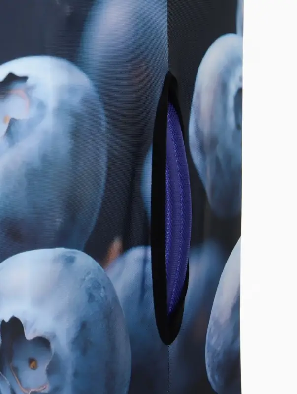 Чехол для чемодана &laquo;Пушистик&raquo;, 24", синий