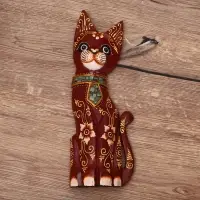 Сувенир "Кошка" албезия 30 см Сувенир "Кошка" албезия 30 см