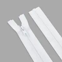 Молния &laquo;Трактор&raquo;, №5, разъёмная, замок автомат, 60 см, белая