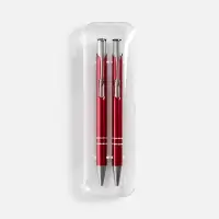 Набор из 2 ручек Keskus, красный