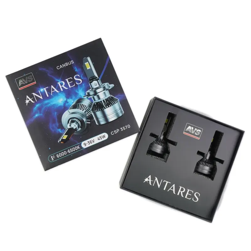Светодиодная лампа AVS Antares H3, 9-36V, 45W, 2 шт.