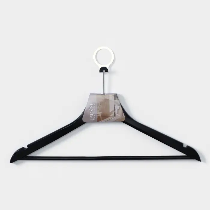 Плечики - вешалка с перекладиной LaDо́m Bois, антивандальные, деревянные, сорт А, 44.5&times;1.2&times;21.5 см