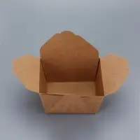 Контейнер одноразовый, коробка пищевая, для лапши, 600 мл, 11&times;9&times;7.3 см