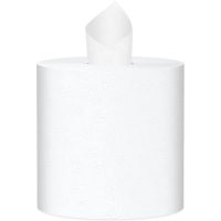 Полотенца бумажные д/держ Protissue 1сл ЦВ белые 120м 12рул/уп_С194