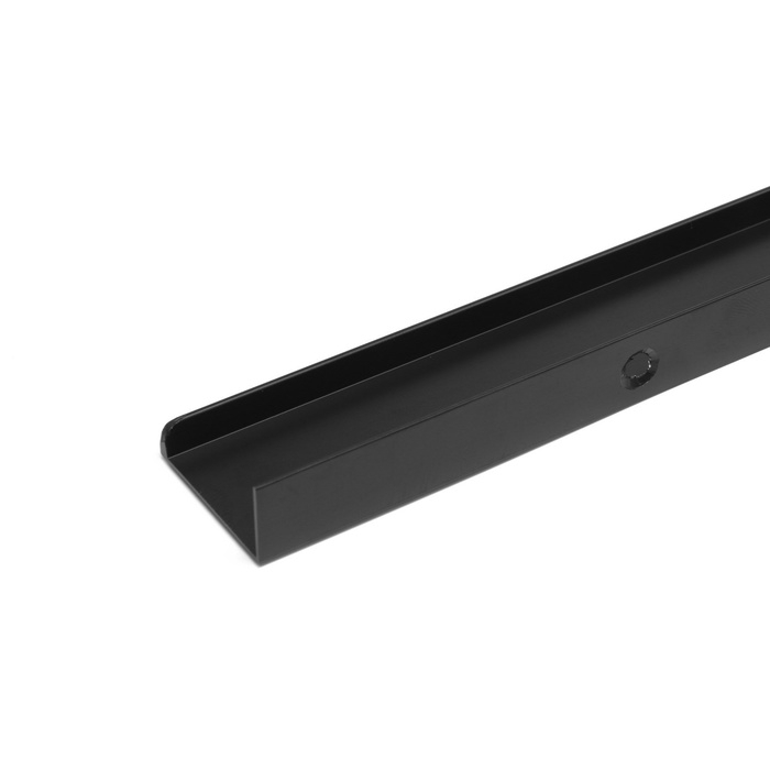Ручка профильная CAPPIO RT001BL, L=400 мм, м/о 256 мм, цвет черный Ручка профильная CAPPIO RT001BL, L=400 мм, м/о 256 мм, цвет черный