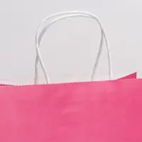 Пакет подарочный крафтовый, упаковка, Pink, 22&times;25&times;12 см
