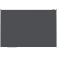 Доска магнитно-меловая 100х150см Attache черная в алюмин. профиле