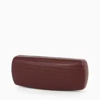 Футляр для очков на хлопушке, размер 16&times;6.5&times;3.5 см, коричневый