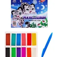 Пластилин &laquo;Луч. ZOO&raquo;, 12 цветов, 180 г