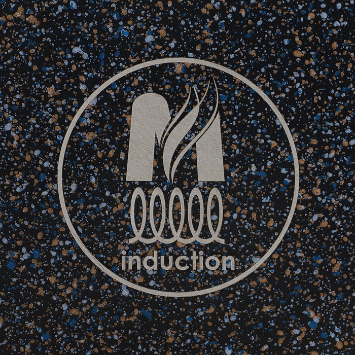 Кастрюля «Гранит Star» Induction Pro, 3л, d=22 см, h=11,2 см, стеклянная крышка, индукция, тёмно-синий Кастрюля «Гранит Star» Induction Pro, 3л, d=22 см, h=11,2 см, стеклянная крышка, индукция, тёмно-синий