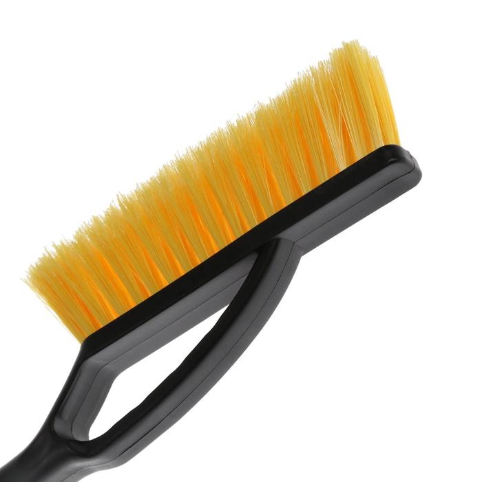 Щетка сметка, со скребком, AVS WB-6325, мягкая ручка, распушенная щетина, 66 cм Щетка сметка, со скребком, AVS WB-6325, мягкая ручка, распушенная щетина, 66 cм