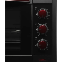 Мини-печь MIO-HY102 50л. 2000Вт черный-красный