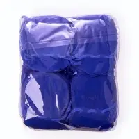 Набор бархатных мешочков для украшений, 100 шт. 7&times;9 см, синий