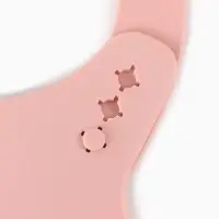 Нагрудник детский, цвет светло-розовый