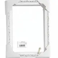 Рама для картин и зеркал Estelle Classic, 21&times;30 см, белый с золотом