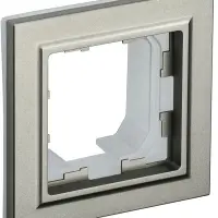 BRITE Рамка 1 пост IP44 РУ-1-БрШ-44 шампань