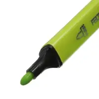 Фломастеры-кисточки 24 BRIGHT, COLORS, двусторонние, в пластиковом пенале