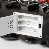 Светодиодная фигура &laquo;Паровоз с Дедом Морозом&raquo; 26.5&times;19.5&times;12.5 см, полистоун, от батареек ААх3, USB, свечение мульти