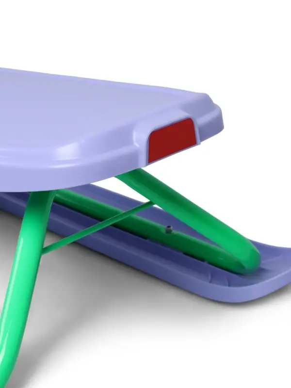 Снегокат, мятный, сиреневый, ТСП/МС Nika Kids